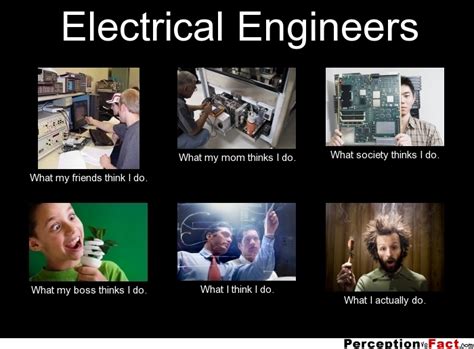 Electrical Engineers What People Think I Do What I