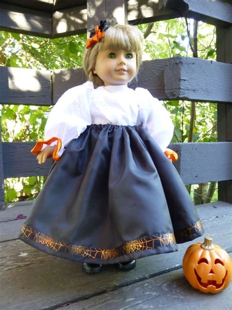 Halloween Party Dress For American Girl Or Similar 18 Inch Etsy