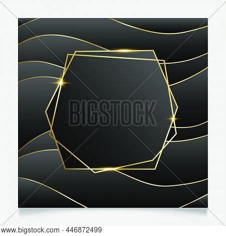 Golden Shiny Glowing Vector Photo Free Trial Bigstock