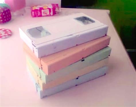 10 Ways To Give Old Useless Vhs Tapes A Second Life Tape Crafts Vhs