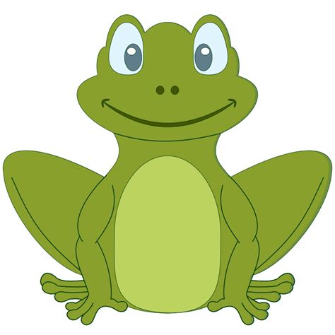 Simple Cartoon Frog Openclipart
