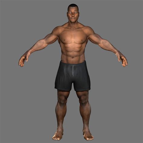 Rigged Human Combo 3d Model By Dcbittorf