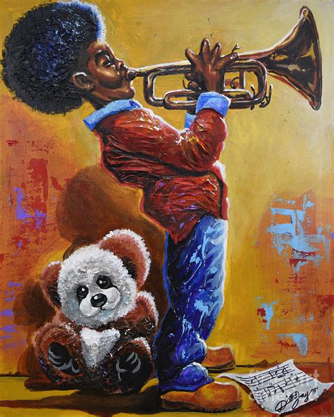 Little Child Prodigy Painting By The Art Of Dionjay