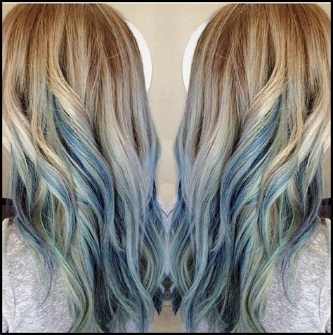 18 Schöne Blaue Ombre Farben Und Stile Popular Frisuren Blue Ombre