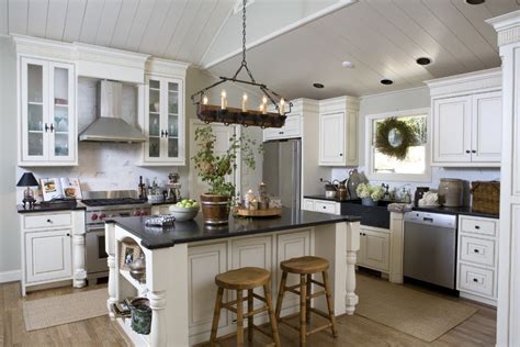 25 inspiring rustic country kitchen decorating ideas. Blooming Rustic Farmhouse Decor Kitchen with Wood Flooring ...