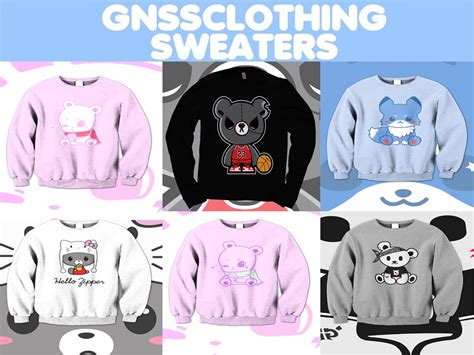 Gnssclothing Kawaii Sweaters Kawaii Sweater Sweaters Cute Sweaters