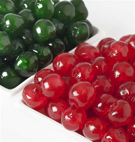 Candied Cherry Red And Green Cesarin