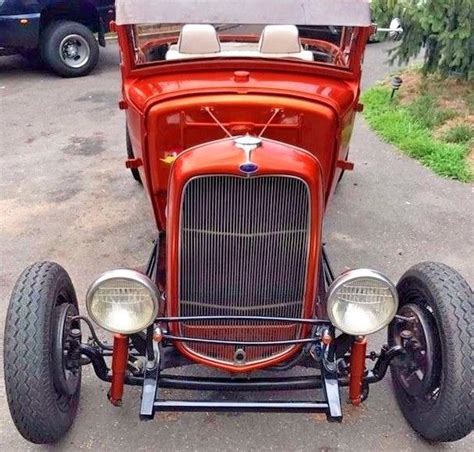 Vintage 1930 Ford Model A Sport Coupe Hot Rod Chopped Project Car On