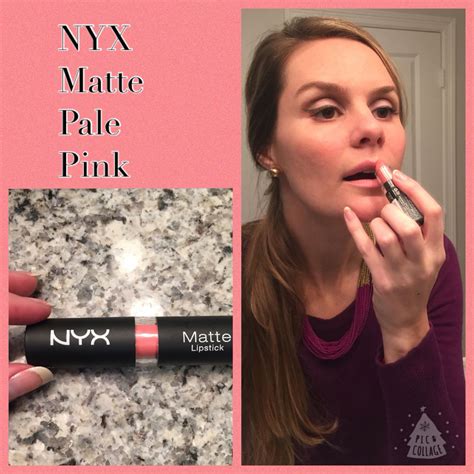 Nyx Matte Pale Pink Always Fun To Try A New Pink Lipstick Batom Rosa é