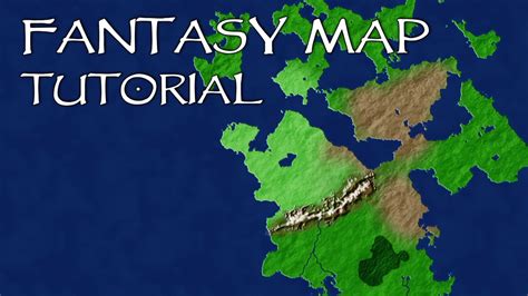 How To Create A Fantasy Map In Photoshop Response To Shadiversity