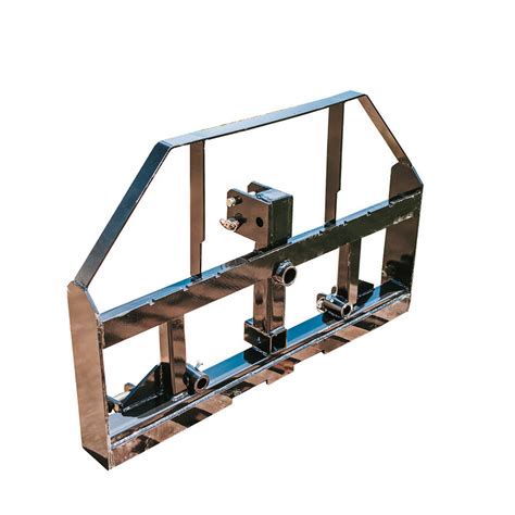 Scratch And Dent Pallet Fork Hay Frame Attachment With Rack Receiver