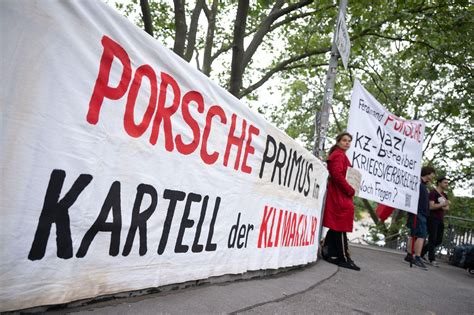 Aktivisten stören Porsche Hauptversammlung