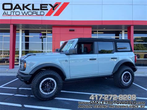 2022 Ford Bronco Sasquatch Pkg T Rock 4x4 Used Ford Bronco For Sale