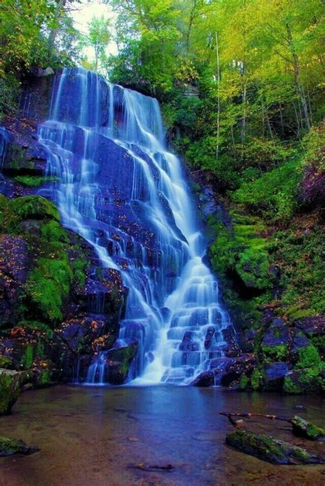 Waterfalll Amazing Nature Beautiful Places Beautiful Waterfalls