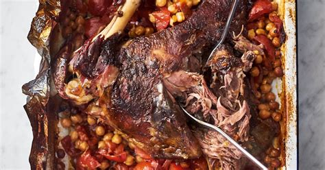 lamb shoulder roast tender jamie oliver moroccan slow recipes recipe cooked