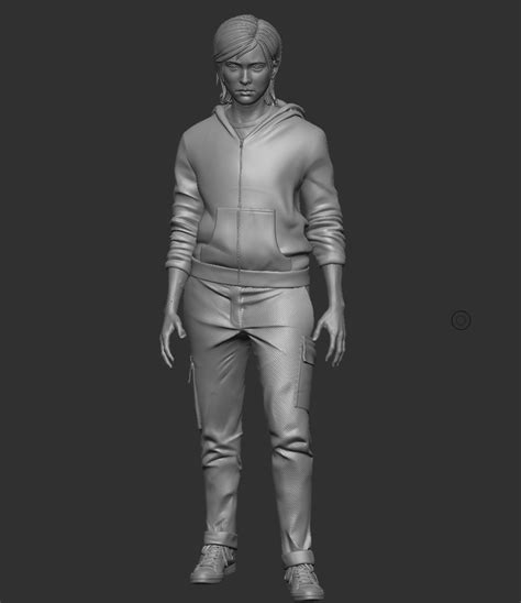 3d file ellie last of us 🦸・model to download and 3d print・cults