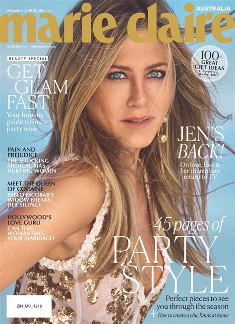 Jennifer Aniston The Fappening Sexy For Marie Claire The Fappening