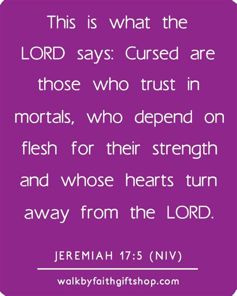 Jeremiah 175 Niv This Is What The Lord Says Cursed Are Those Who