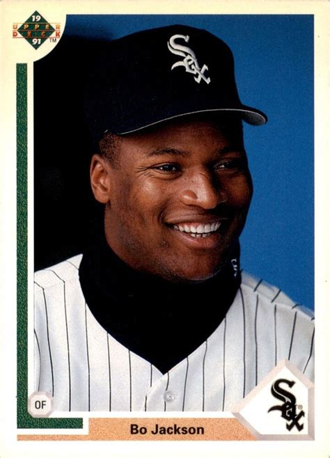1991 Upper Deck Baseball Bo Jackson 744 Chicago White Sox Usa Pawn