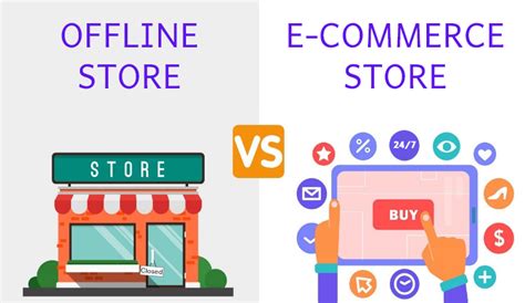 online store vs offline store