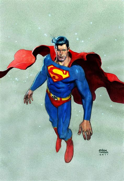 Superman By Andrew Robinson On Deviantart Superman Artwork Superman