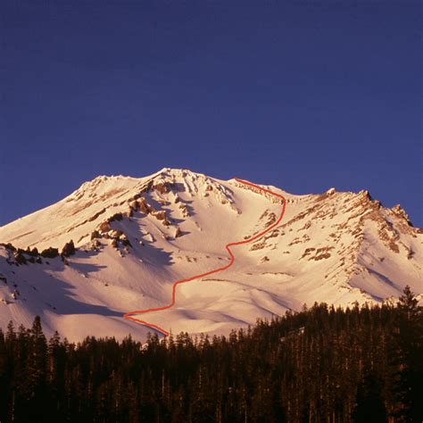 Climbing Routes Mount Shasta Avalanche Center
