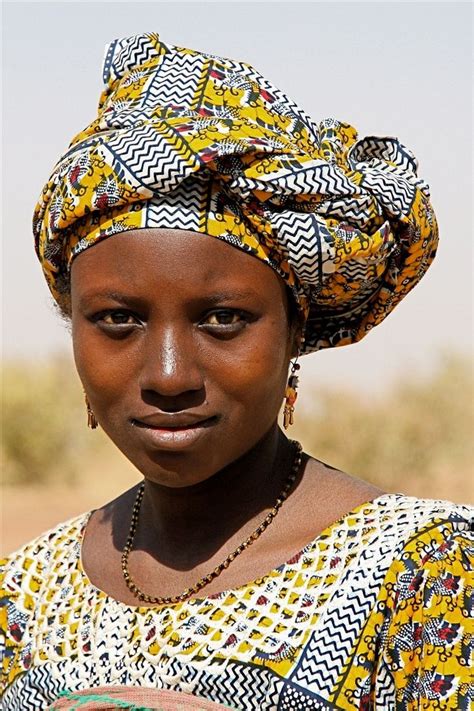 Beautiful Girl From Mali Beauty Around The World African People