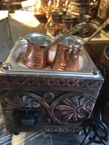 Turkish Arabic Copper Hot Sand Coffee Maker Coffee Heater Brewer For