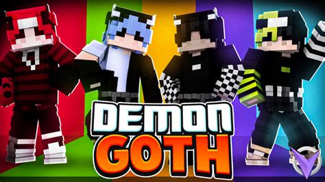 Demon Goth By Team Visionary Minecraft Skin Pack Minecraft
