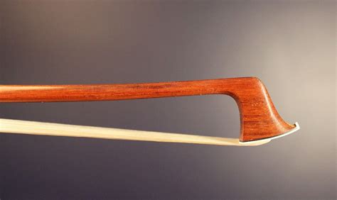 A Very Nice French Certified Violin Bow By Jerome Thibouville Lamy