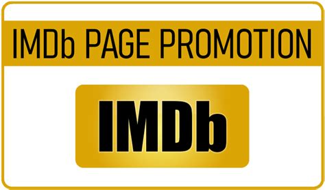 Promote your IMDb page profile for $20 - SEOClerks