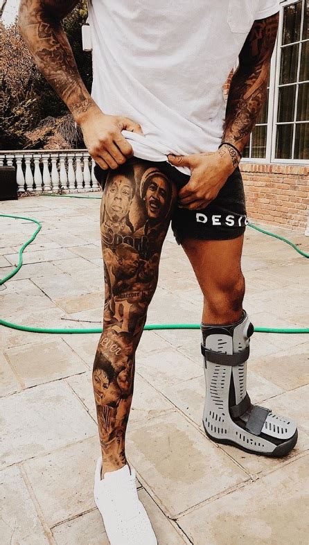 Take A Look At Objs Detailed Leg Sleeve ⋆ Terez Owens 1 Sports Gossip Blog In The World