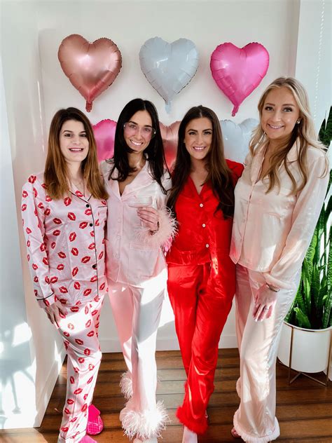 Plan A Galentines Day Pajama Party The Perfect Girls Night American Woman