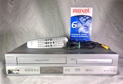 PHILIPS DVD VCR Combo Player VHS Recorder Head DVP V Hi Fi