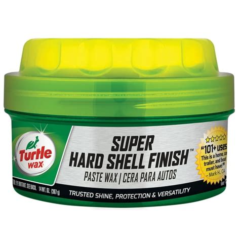 Turtle Wax 50810 Super Hard Shell Paste Wax 14 Oz