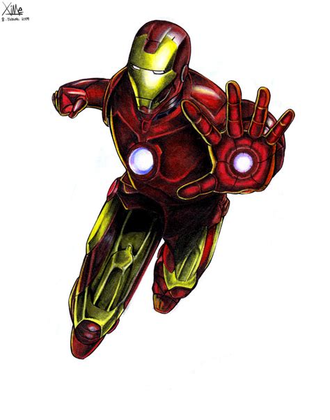 Iron Man Color By Ximenisha On Deviantart
