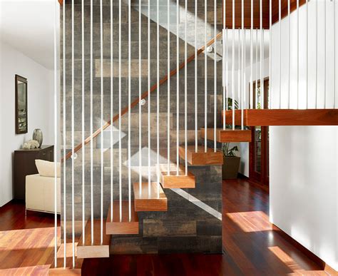 desain tangga gantung rumah modern rumah minimalis
