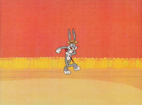 Bugs Bunny Production Cel From A Warner Bros Cartoon