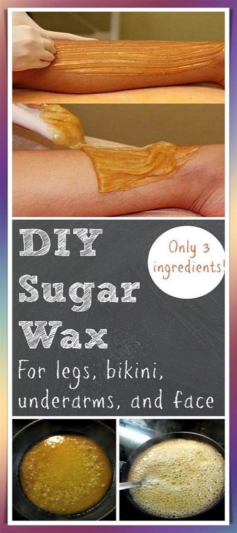 how to make sugar wax at home sugar waxing diy health wax