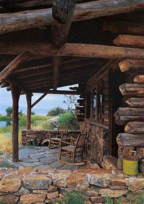 Pin By Carol Middendorf On Cabins For Me Cabin Porches Cabins In The