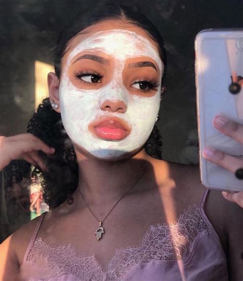 Face Mask Aesthetic Aesthetic Girl Aesthetic Black Smooth Skin Body