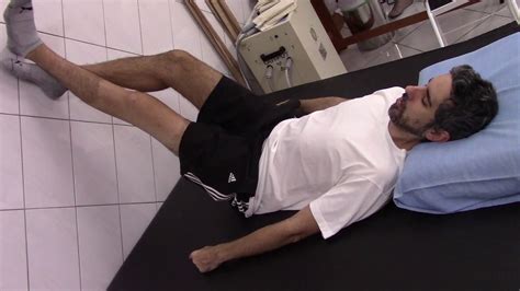 Exercício Flexão Do Joelho Cirurgia Ligamento Cruzado Anterior Lca Fisioterapia Dr Robson