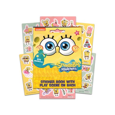 Buy Nick Shop Spongebob Squarepants Sticker Mega Pack 300 Spongebob