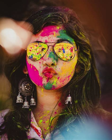 Pin By Vinoth Kumar On Holi Colourful Face Holi Photo Holi Girls