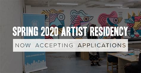 Spring 2020 Artist Residency Call For Applicants — Art House Dallas
