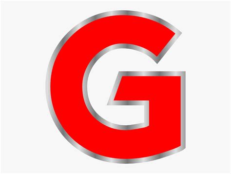Red Letter G Clip Art Free Transparent Clipart Clipartkey
