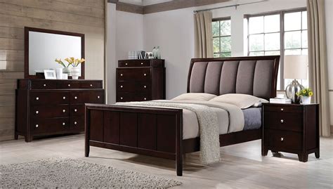 Madison Sleigh Bedroom Set By Coaster Furniture Furniturepick