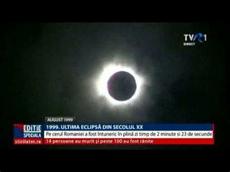 Eclipsa de soare din 11 august 1999 a fost un eveniment surpsins și de bnr prin emiterea unor bancnote speciale, de 2000 de lei. Ultima eclipsă totală de soare a secolului XX - 11 august ...