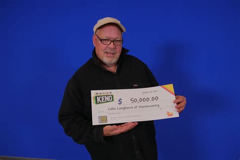 Manitowaning Resident Wins 50000 With Daily Keno The Manitoulin Expositor