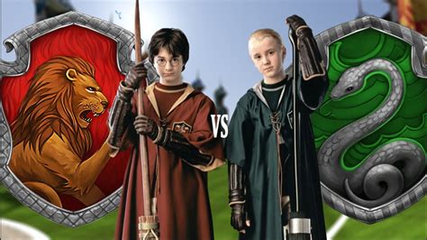 Harry Potter Slytherin Vs Gryffindor Quidditch Edit Youtube